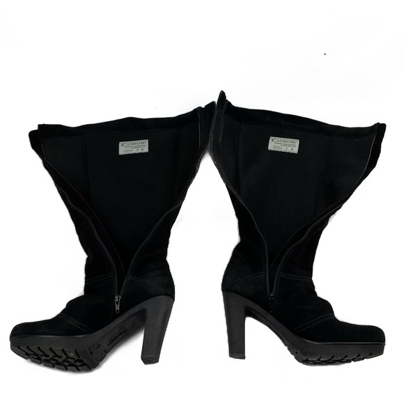 La Canadienne Black Over The Knee Boots - Picture 3 of 4